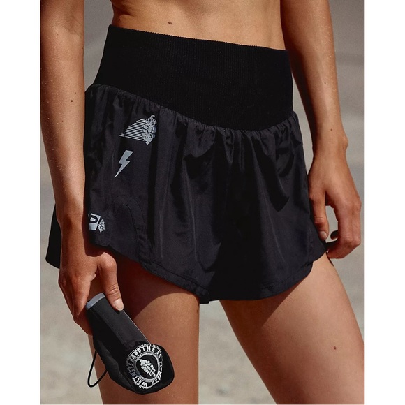 FP Movement Carpe Diem Tattoo Print Shorts - Picture 1 of 6